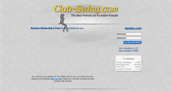 Desktop Screenshot of club-swing.com